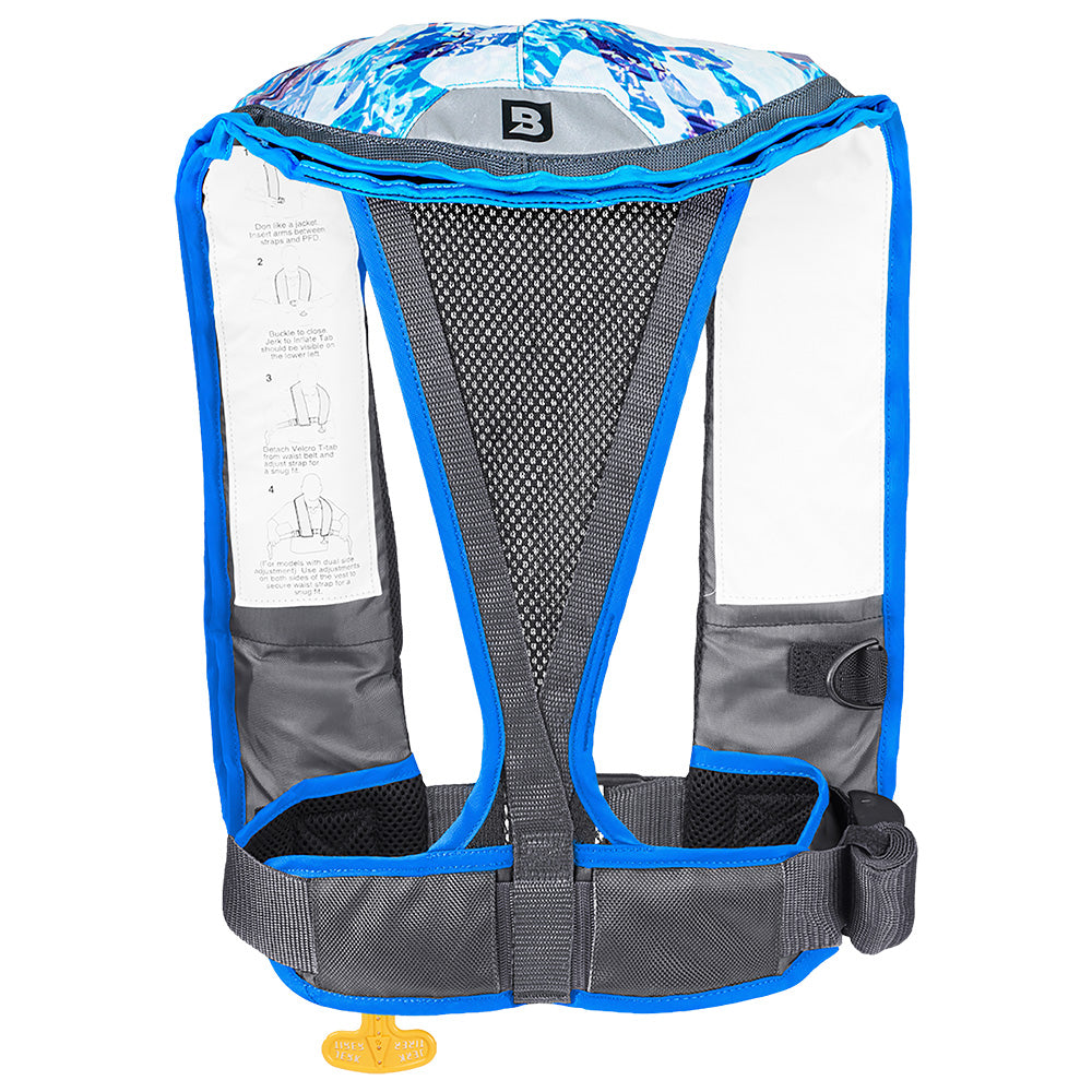 Bluestorm Atmos 40 Auto Type II Inflatable PFD - Coastal Blue (Part D1H-23-BSB)