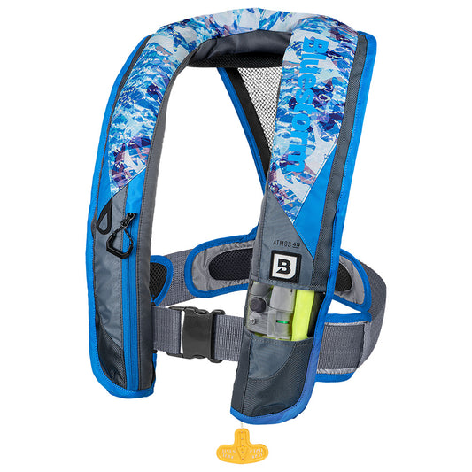 Bluestorm Atmos 40 Auto Type II Inflatable PFD - Coastal Blue (Part D1H-23-BSB)