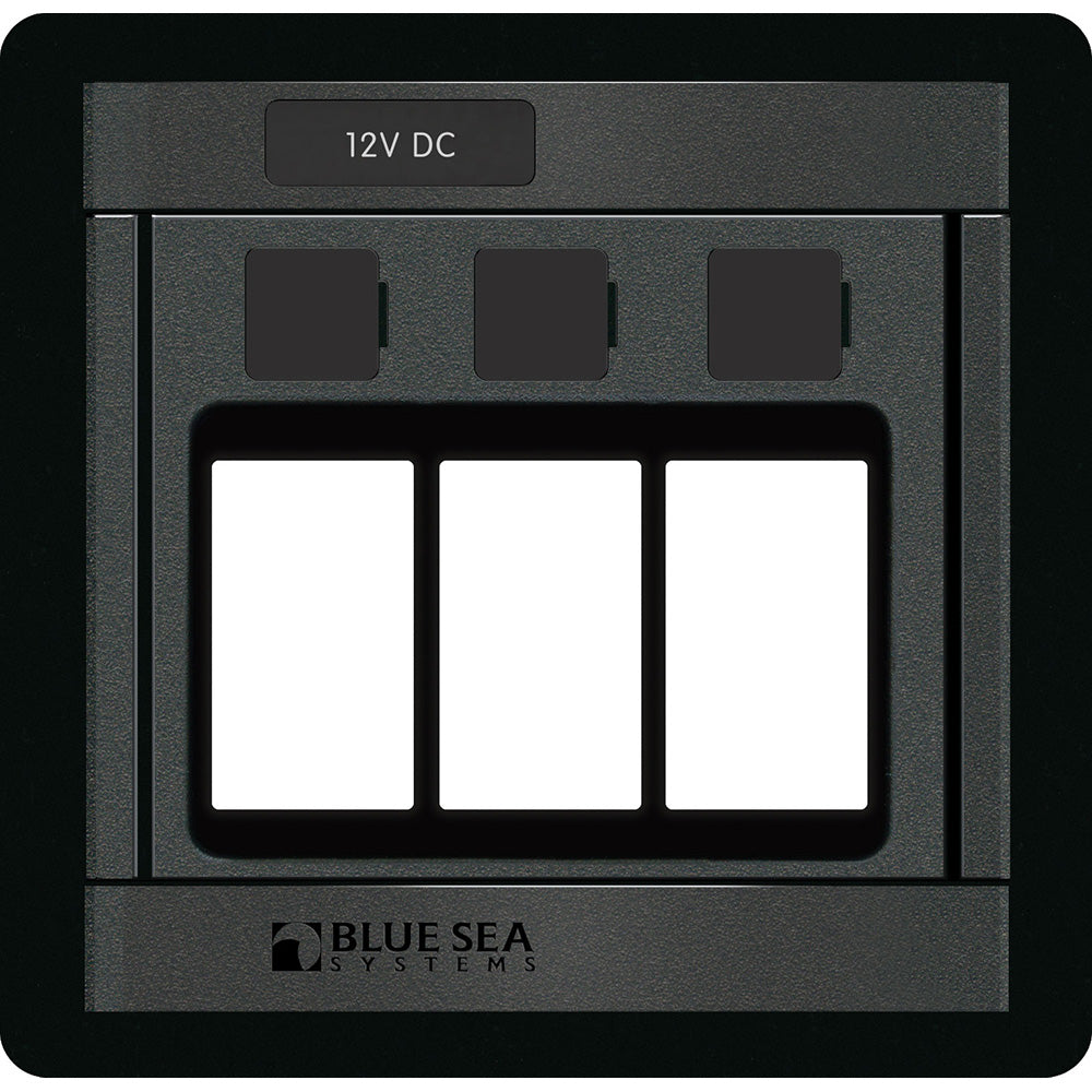 Blue Sea Systems 1520 Remote Control Switch - 360 Panel - 3 Blank