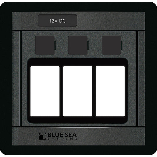 Blue Sea Systems 1520 Remote Control Switch - 360 Panel - 3 Blank