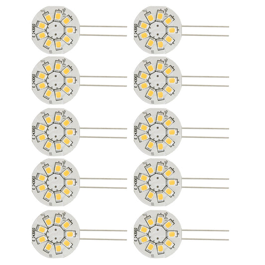Scandvik 41166 Warm White Bulb 10-Pack - G4 Bi-Pin LED