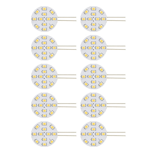 Scandvik 41167 Bulb Warm White - 10-Pack of G4 Bi-Pin LED Lights