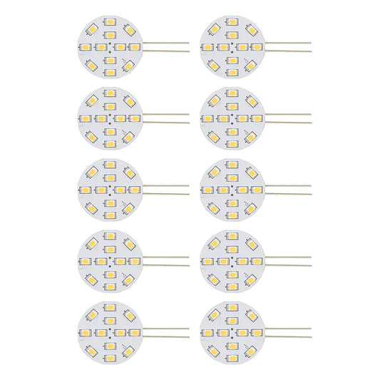 Scandvik 41168 Cool White LED Bulb 10-Pack - G4 Bi-Pin