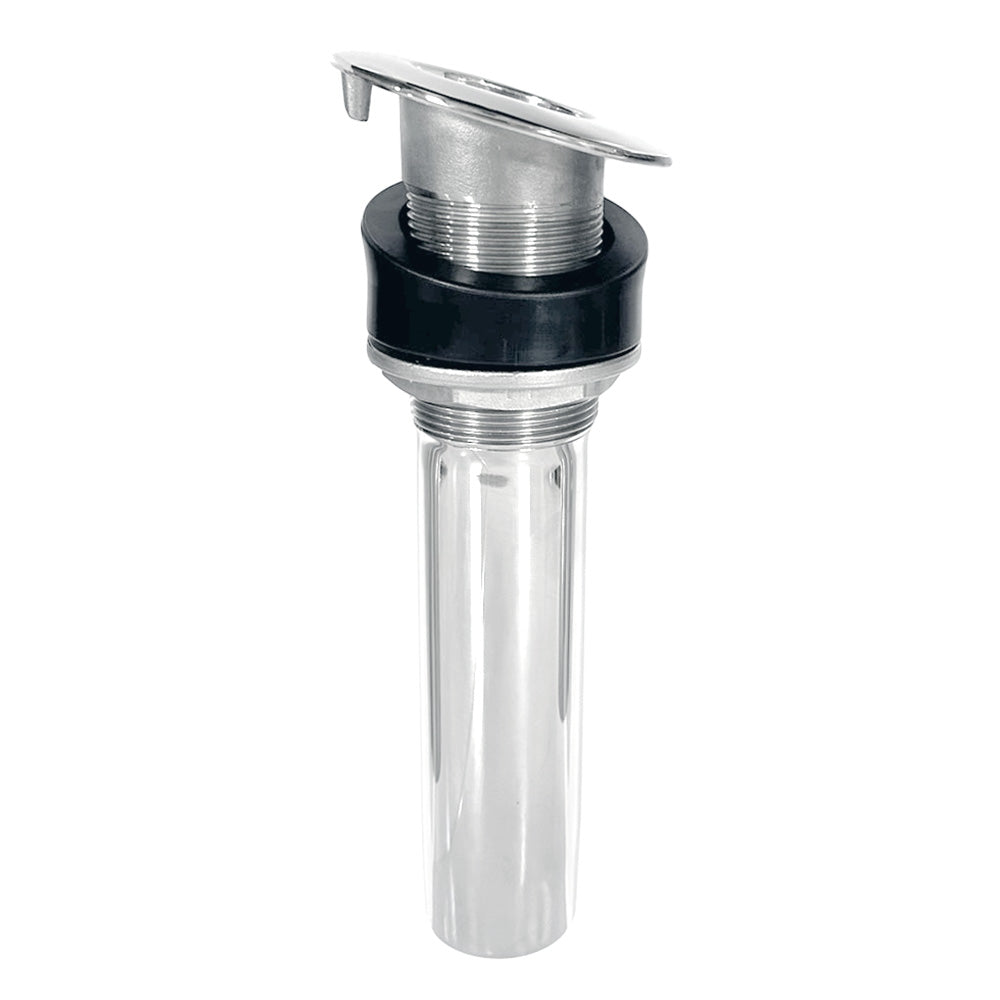 Tigress 9-Inch 15-Degree Stainless Steel Rod Holder - Part #77276