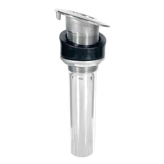 Tigress 9-Inch 15-Degree Stainless Steel Rod Holder - Part #77276