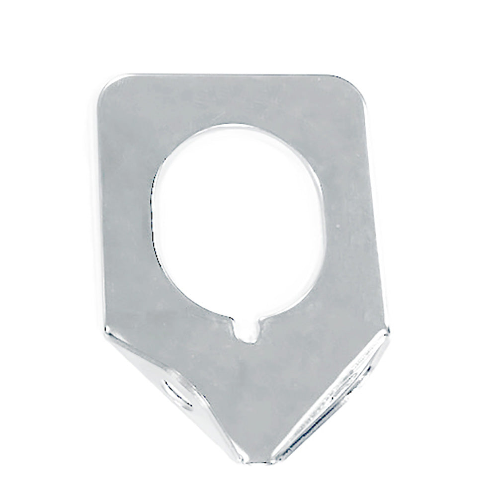 Tigress 9" Backing Plate for Screwless Rod Holders - Stainless Steel, Part Number 77275-1