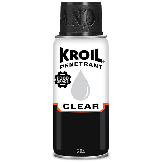 Kroil CKS032 Clear Food Grade Penetrating Oil - Aerosol - 3oz Can