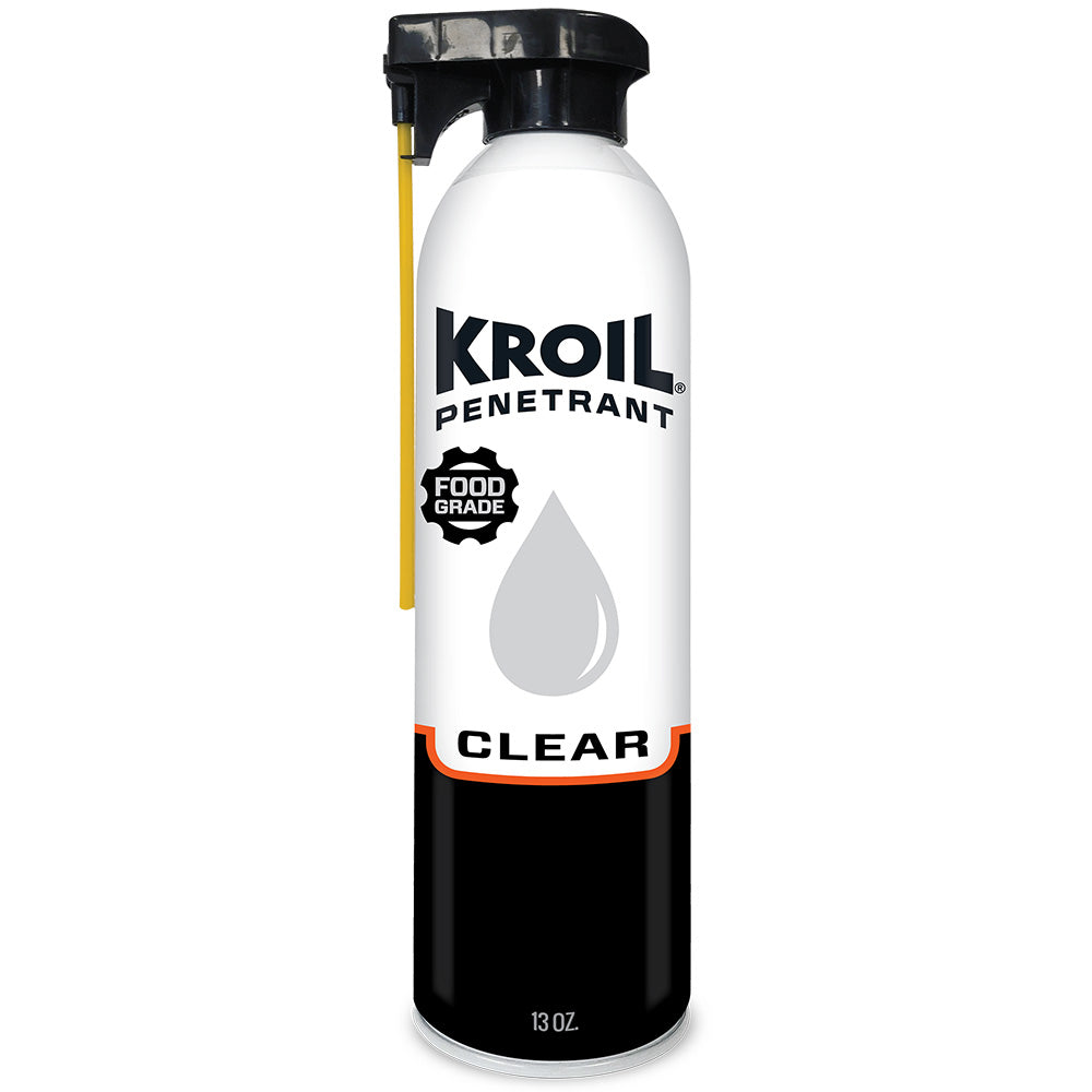 Kroil Clear Food Grade Penetrating Oil - CKS132ST - 13oz Aerosol with SprayTech