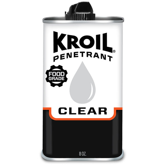 Kroil CKL081 Clear Food Grade Penetrating Oil - Drip - 8oz Can