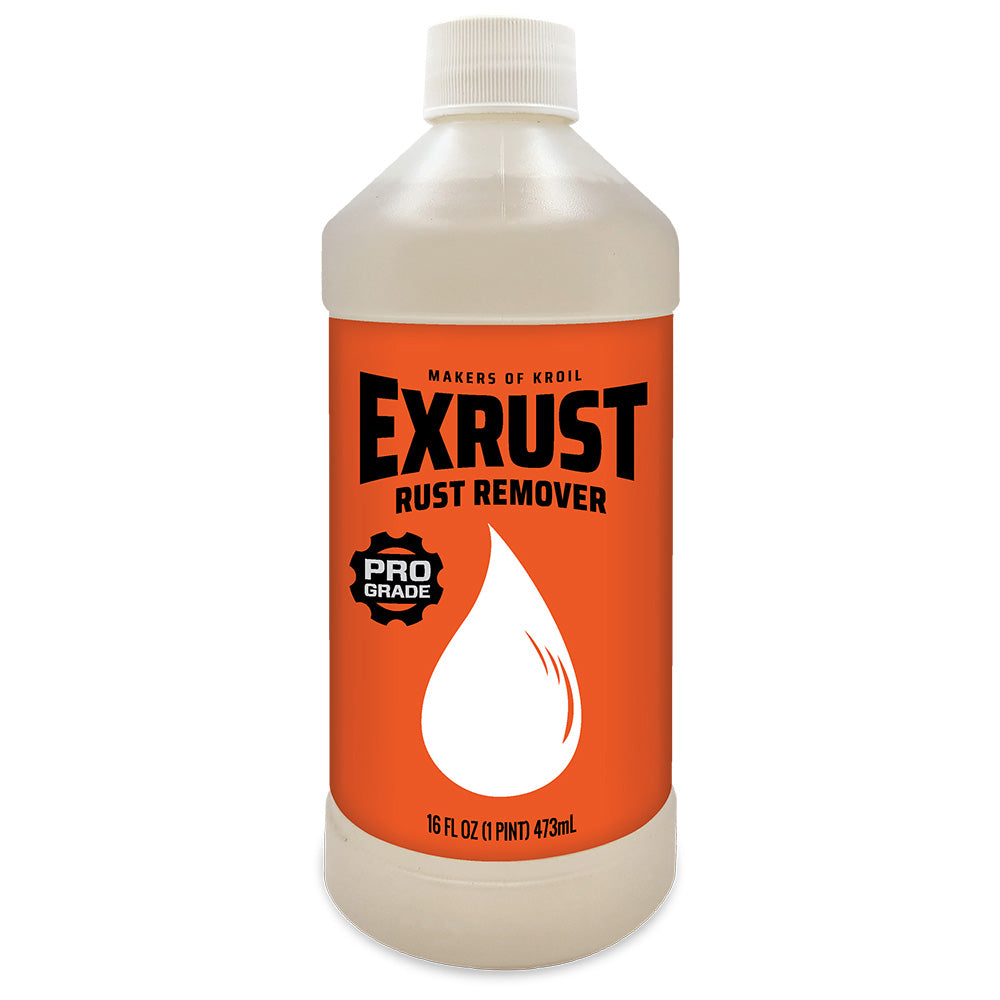 Kroil Exrust Liquid Rust Remover - 16oz Bottle - Part Number EX161
