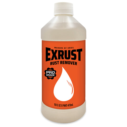 Kroil Exrust Liquid Rust Remover - 16oz Bottle - Part Number EX161