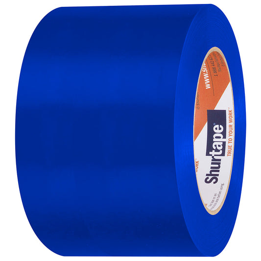 Shurtape 105748 UV-Resistant Marine Hull Preservation Tape - 72MM - 33M Roll - Straight Edge Blue