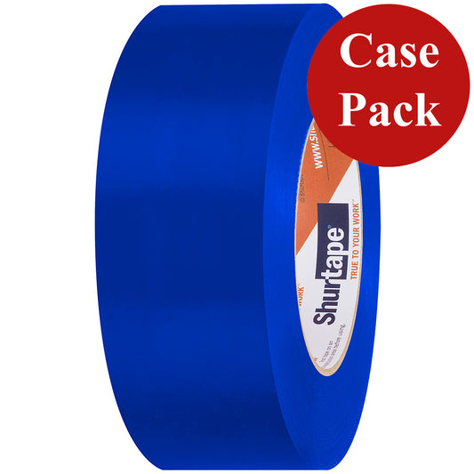 Shurtape 105731C UV-Resistant Marine Heat Shrink Tape - 48MM x 55M Roll - Blue