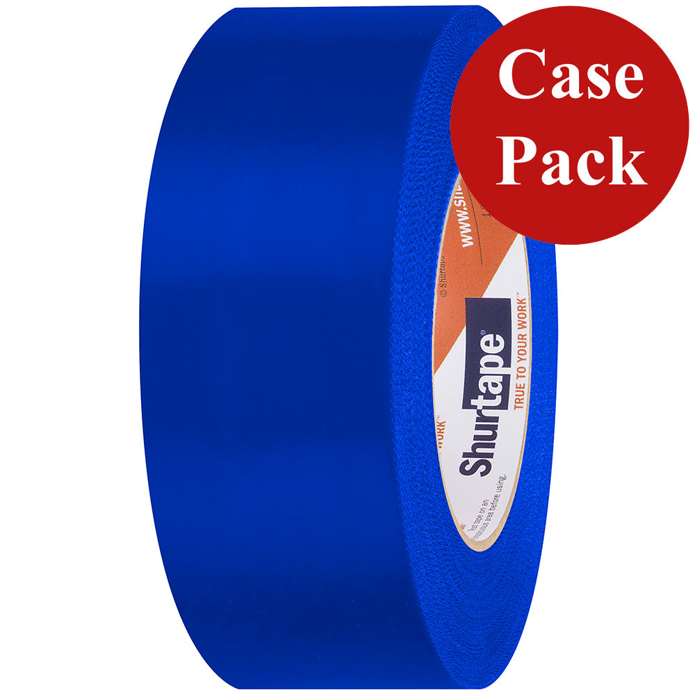 Shurtape 105732C UV-Resistant Marine Heat Shrink Tape - 48MM x 55M Roll - Serrated Edge Blue