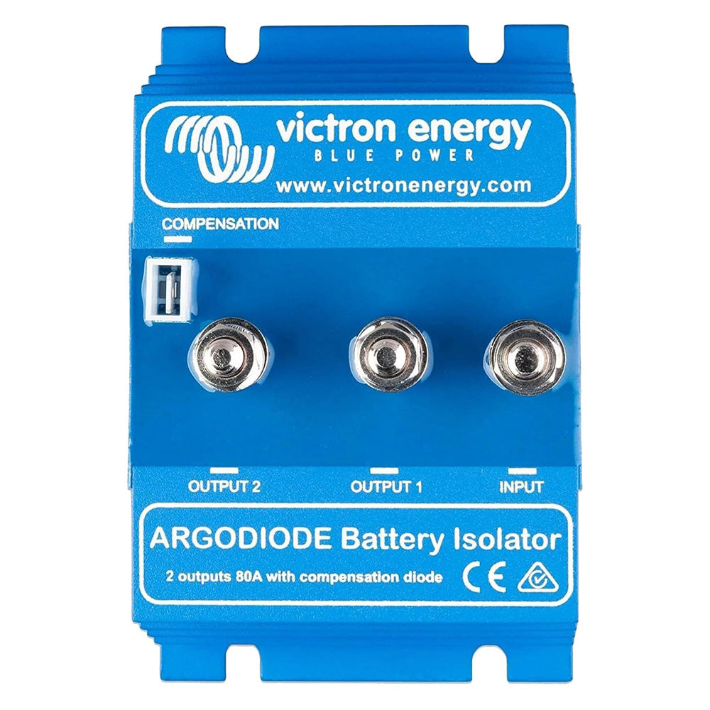 Victron Energy Argodiode Battery Isolator 80-2AC - Dual Battery Solution - 80A