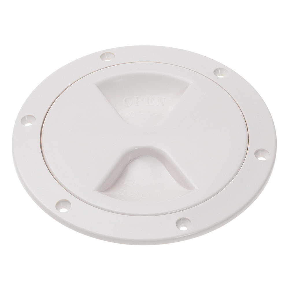 Barton Marine Screw Inspection Cover - 6" (Part Number: 40040) - White
