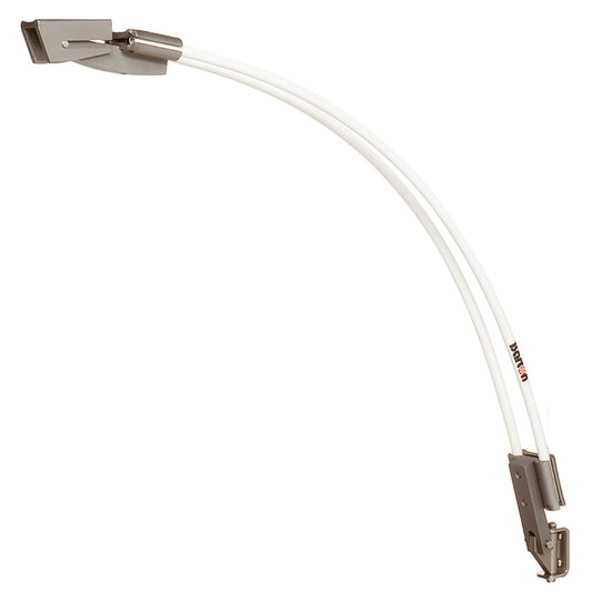 Barton Marine Boomstrut 44035 - Silver/White for Boats 30-35 Feet