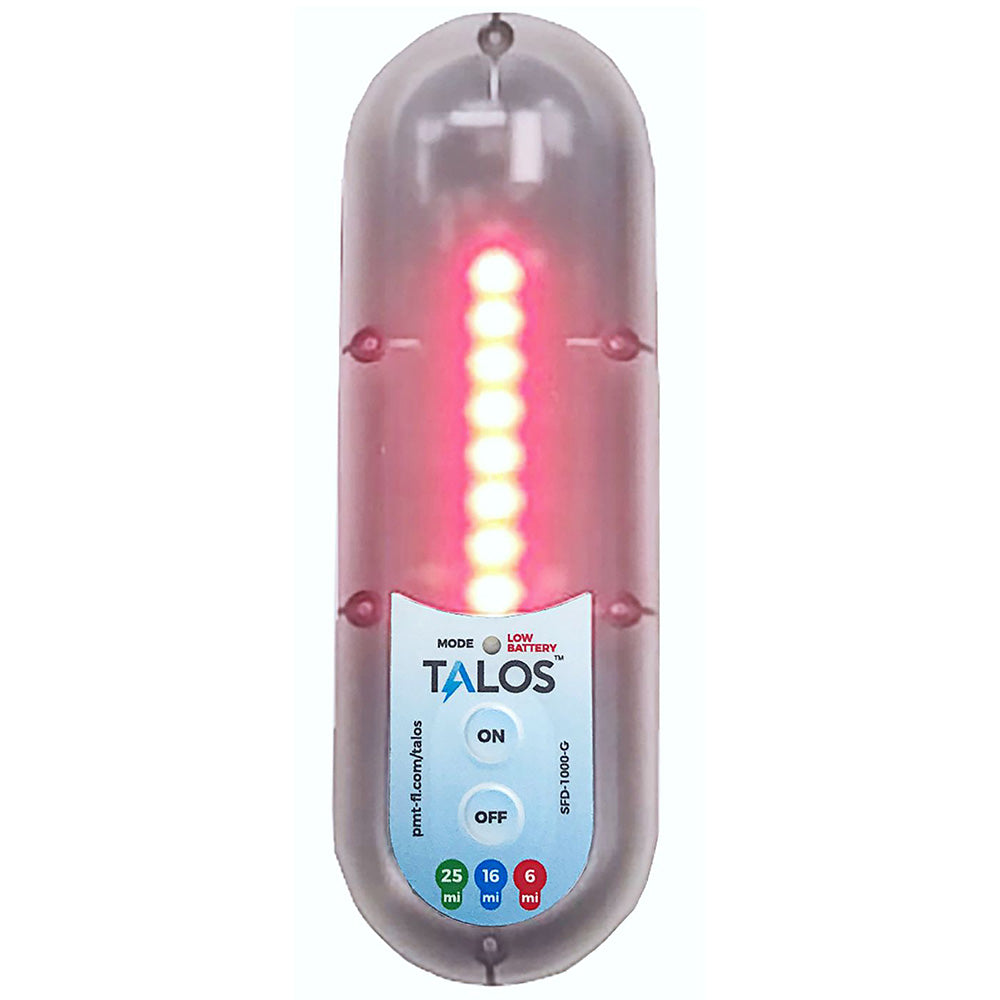 TALOS In-Motion Lightning Detector SFD-1000-G for Boats & Watercraft with Mounting Base