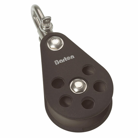 Barton Marine N07130 Size 7 70mm Plain Bearing Pulley Block Single Swivel