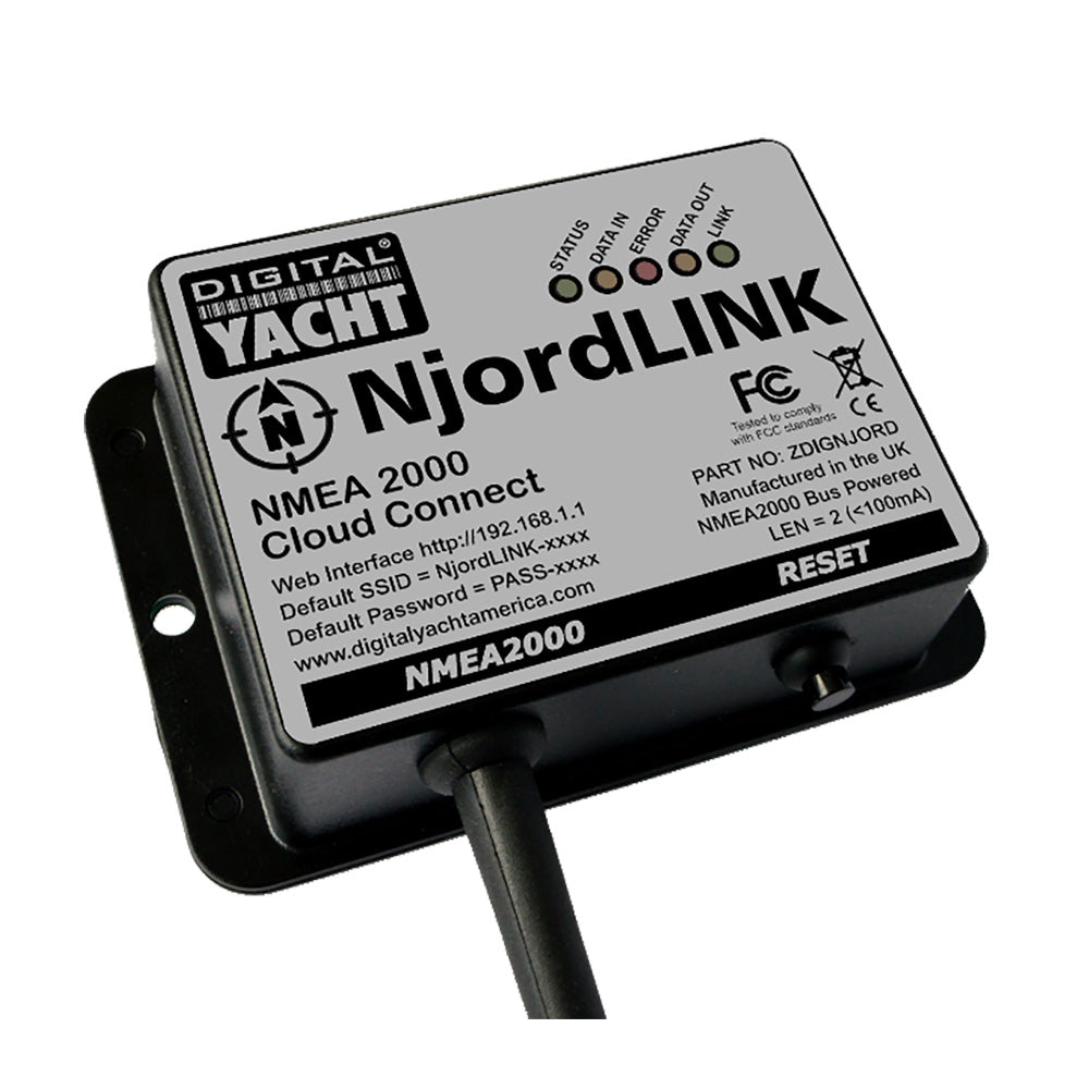Digital Yacht NjordLINK NMEA 2000 Cloud Gateway - ZDIGNJORD