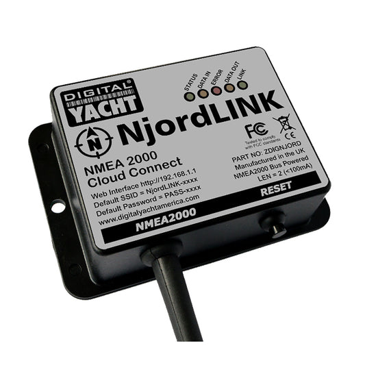 Digital Yacht NjordLINK NMEA 2000 Cloud Gateway - ZDIGNJORD