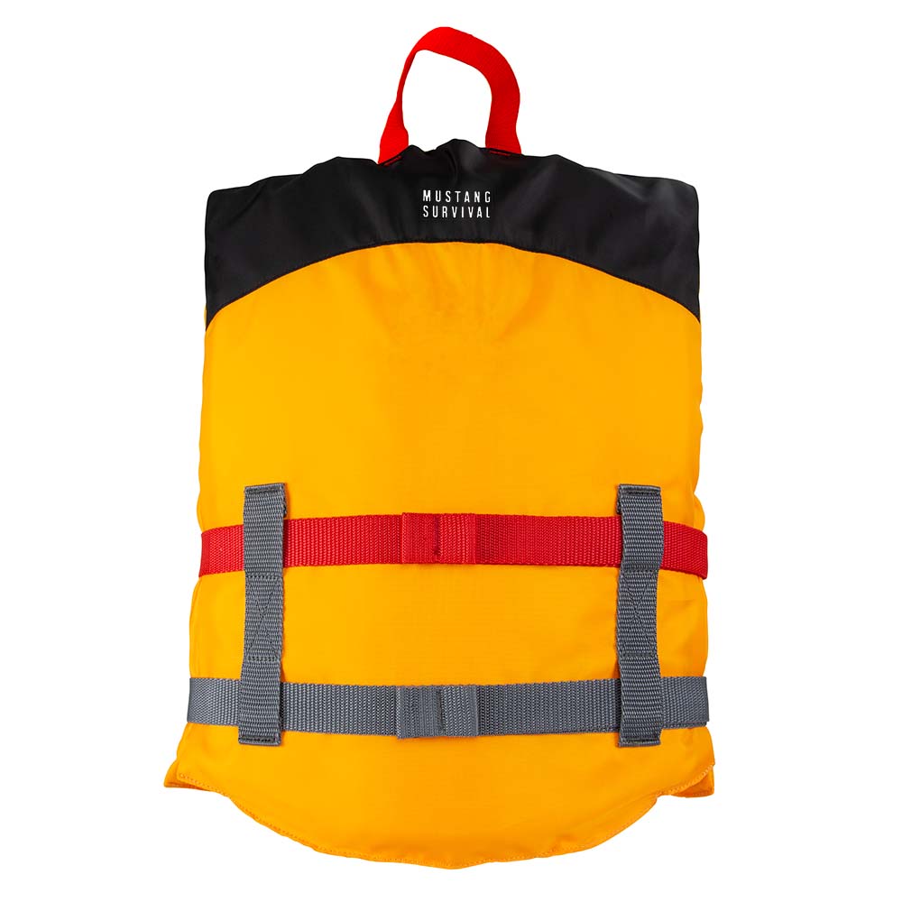 Mustang Survival MV230002-203-0 Youth Livery Foam Vest - Mango/Black