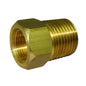 Scandvik 3/8" BSP x 1/2" NPT Brass Adapter - Part 10002