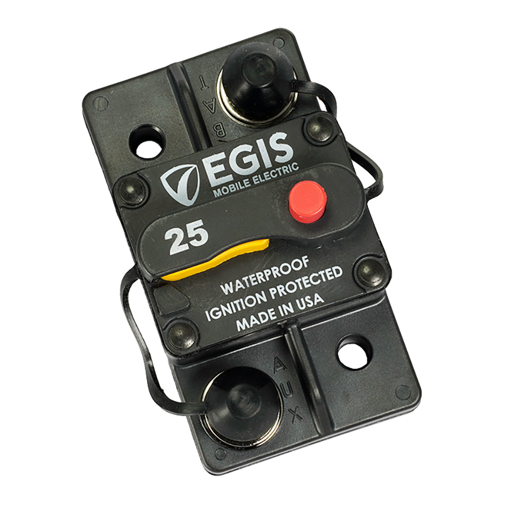 Egis Mobile Electric 25A Surface Mount Circuit Breaker - 4703-025