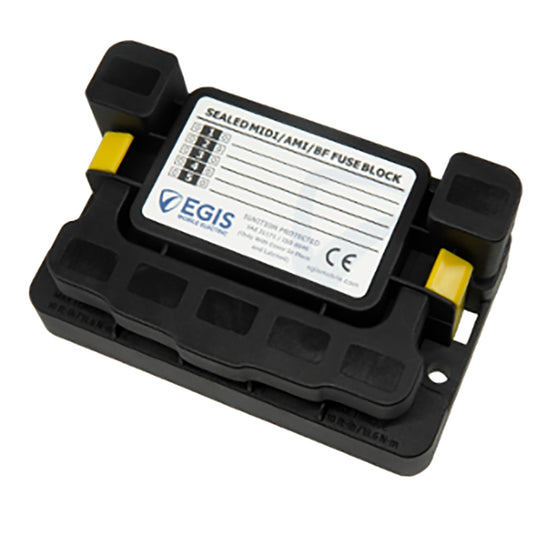 Egis Mobile Electric MIDI 5x Fuse Block with Sealed Cover - Part Number 3908