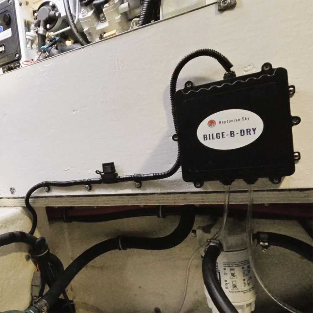 BILGE-B-DRY Triple Pump 12VDC BBD-2025-123 - Smart Device Enabled Dry Bilge System