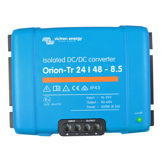 Victron Energy Orion-TR Smart 24/48 8.5A (400W) Isolated DC-DC Charger - ORI244840120