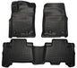Husky Liner 1013 Weatherbeater Front & Second Row Floor Liners for Toyota 4Runner – Black