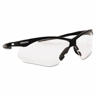 KleenGuard™ V30 Nemesis™ Safety Glasses – Clear Lenses, Black Frame | ANSI Z87.1+ Certified, UV Protection, Unisex