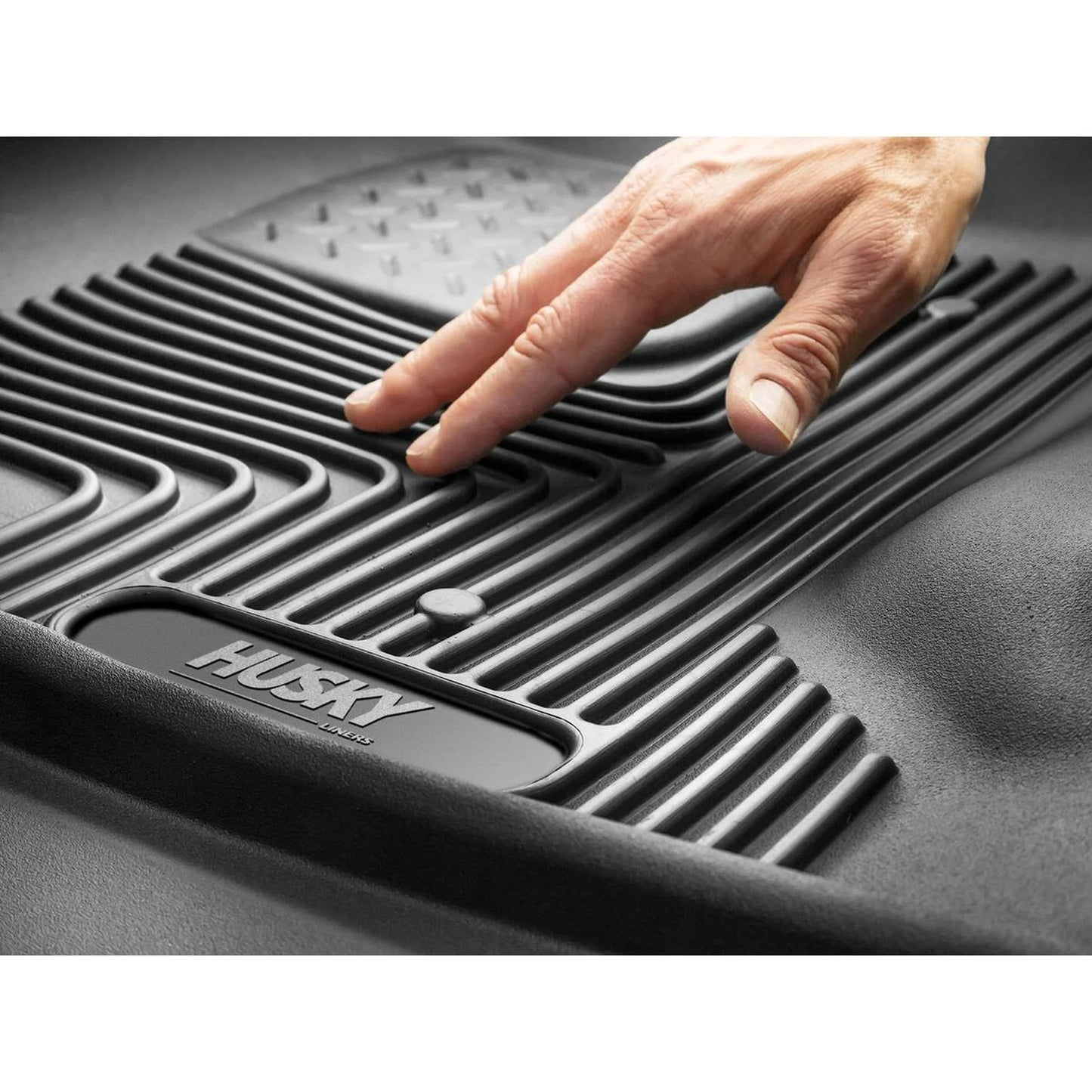 Husky Liner 77401 22 C Carnival X Act Front Floor Liner in Black