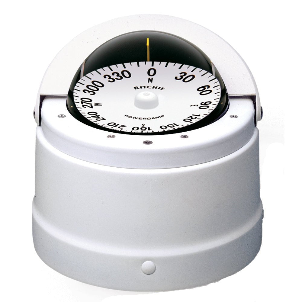 Ritchie DNW - 200 Navigator Compass - Binnacle Mount - White - gca - commerce