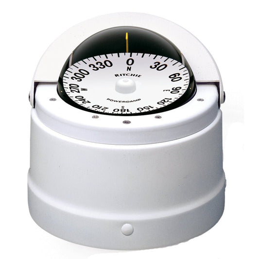 Ritchie DNW - 200 Navigator Compass - Binnacle Mount - White - gca - commerce