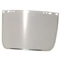 ANCHOR BRAND, 101-3440-B-CL, ANCHOR 9" x 15.5" Clear Bound Visor for Jackson Face Shields – Aluminum/Plastic, Snap Closure