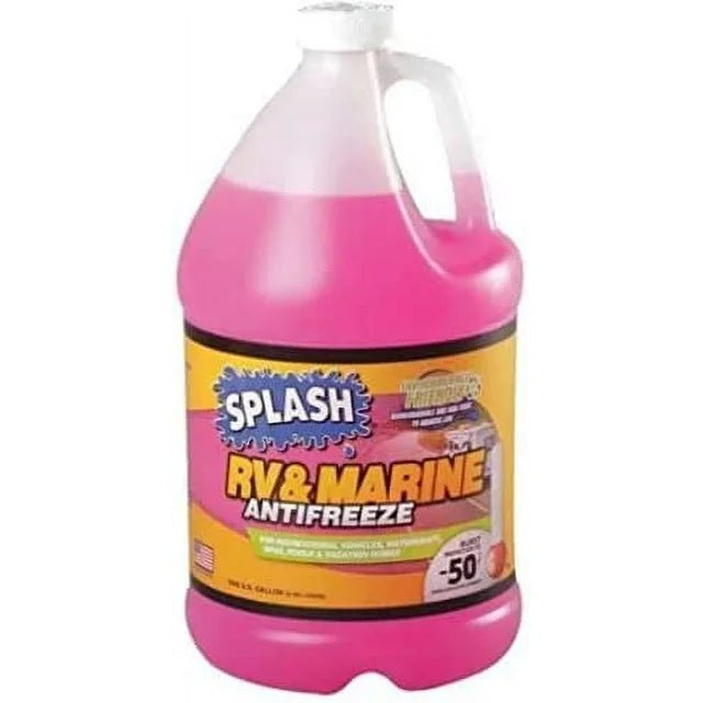 RV & Marine Antifreeze 6 Gal Pink – Splash 619526 - Autosphere