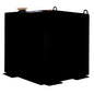 Better Built 50 Gallon Black Steel Transfer Tank - Square Design for Heavy Duty Use
