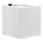 Better Built 50 Gallon White Steel Square Transfer Tank - Durable Fuel and Liquid Storage Solution