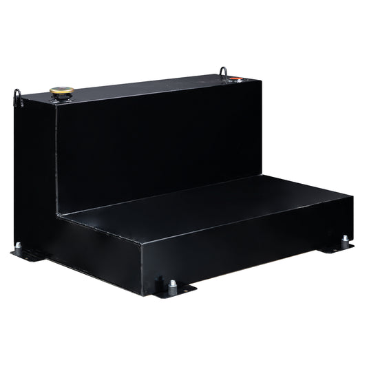 Better Built Black 100 Gallon Steel L-Shape Transfer Tank - Durable Fuel Storage Solution