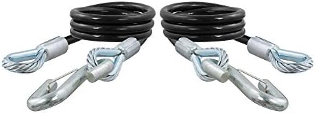Curt Manufacturing Trailer Safety Cable 7500 lb Capacity - Part 80176