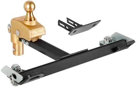 Curt Manufacturing Rockerball Multifit OEM Puck System Gooseneck Ball with 4-Inch Offset