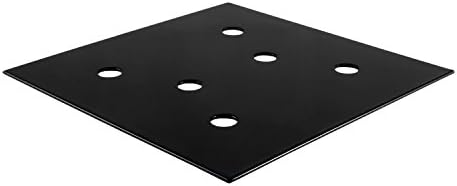 Curt Manufacturing Gloss Black Backing Plate for J600 and J704 Models - Part 83607