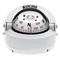 Ritchie S - 53W Explorer Compass - Surface Mount - White - gca - commerce