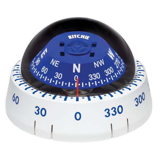 Ritchie XP - 99W Kayaker Compass - Surface Mount - White - gca - commerce