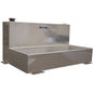 Better Built Aluminum Transfer Tank 75 Gallon L Tank (Short) - Durable Truck Bed Storage Solution