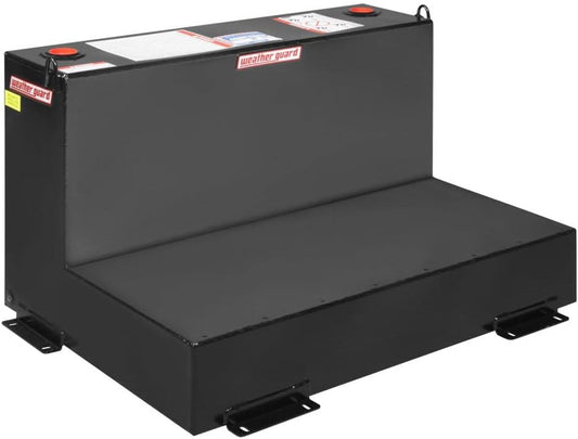 Weather Guard 75 - Gallon L - Shaped Steel Diesel Fuel Transfer Tank, Black | Model# 352 - 5 - 02 - Autosphere