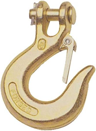 Curt Manufacturing 81900 1/4 Inch Clevis Safety Latch Hook * Grade 43, 7,800 lb GVWR