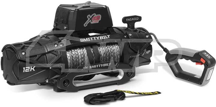 Smittybilt 98612 X Rc Gen3 12K Comp Series Winch with Synthetic Cable - Autosphere